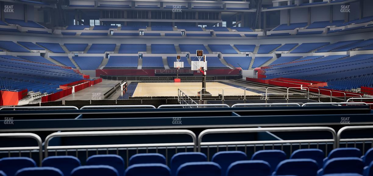 Lucas Oil Stadium - Section 101 Seat View