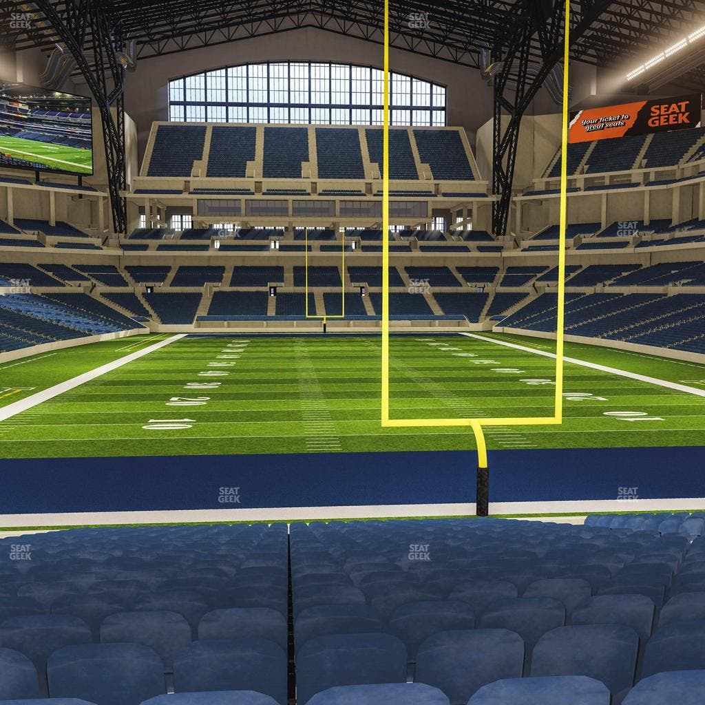 Lucas Oil Stadium - Section 101 Seat View