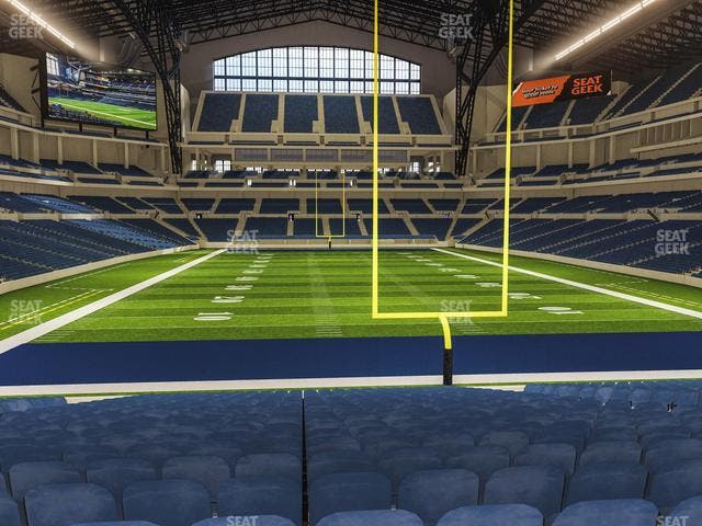 Lucas Oil Stadium - Section 101 Seat View