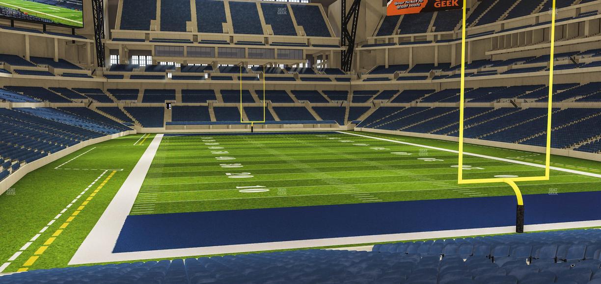 Lucas Oil Stadium - Section 102 Seat View