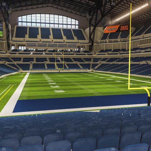 Lucas Oil Stadium - Section 102 Seat View