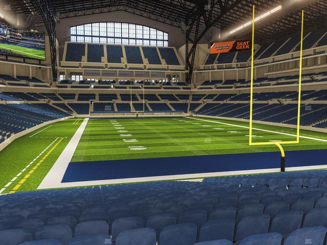 Lucas Oil Stadium - Section 102 Seat View