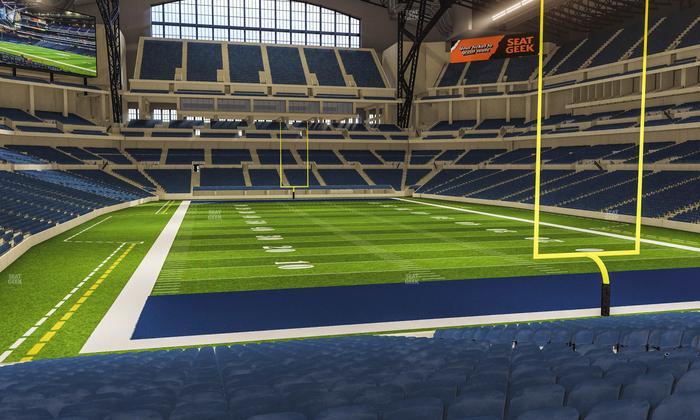 Lucas Oil Stadium - Section 102 Seat View