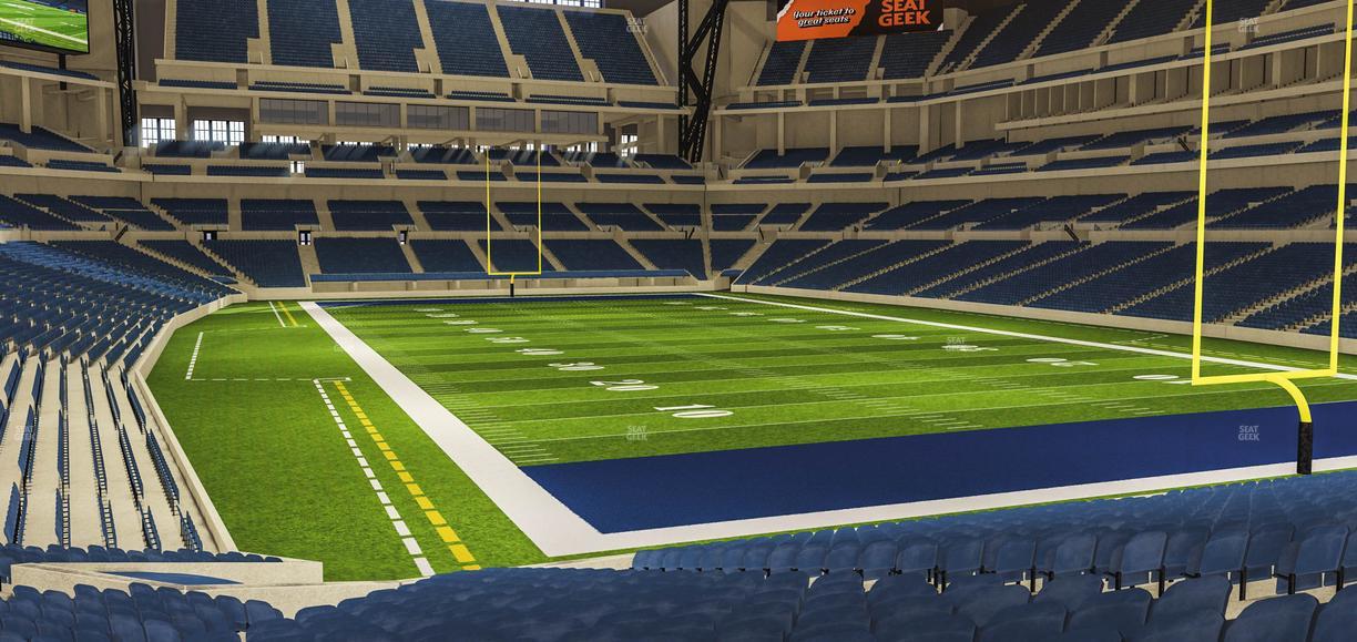 Lucas Oil Stadium - Section 103 Seat View