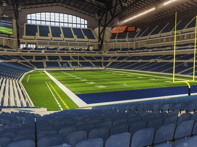 Lucas Oil Stadium - Section 103 Seat View