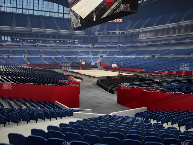 Lucas Oil Stadium - Section 105 Seat View