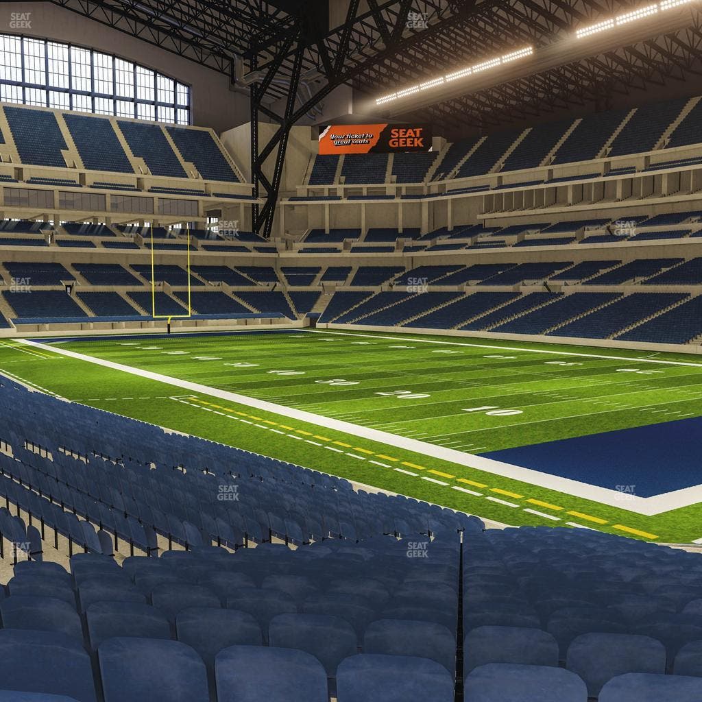 Lucas Oil Stadium - Section 105 Seat View
