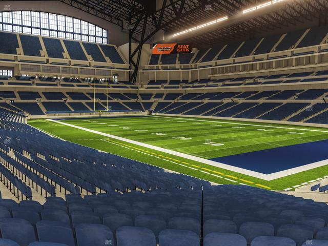 Lucas Oil Stadium - Section 105 Seat View