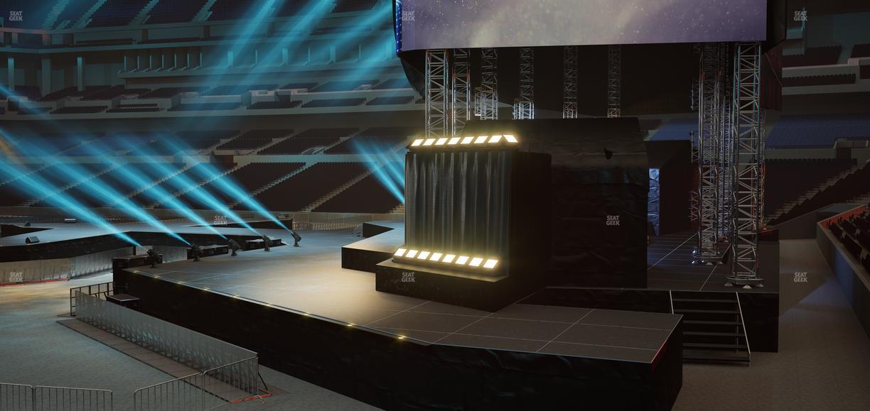 Lucas Oil Stadium - Section 108 Seat View