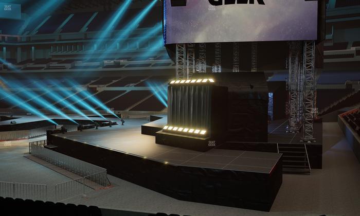 Lucas Oil Stadium - Section 108 Seat View