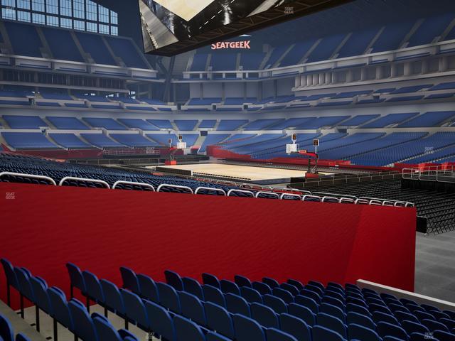 Lucas Oil Stadium - Section 108 Seat View