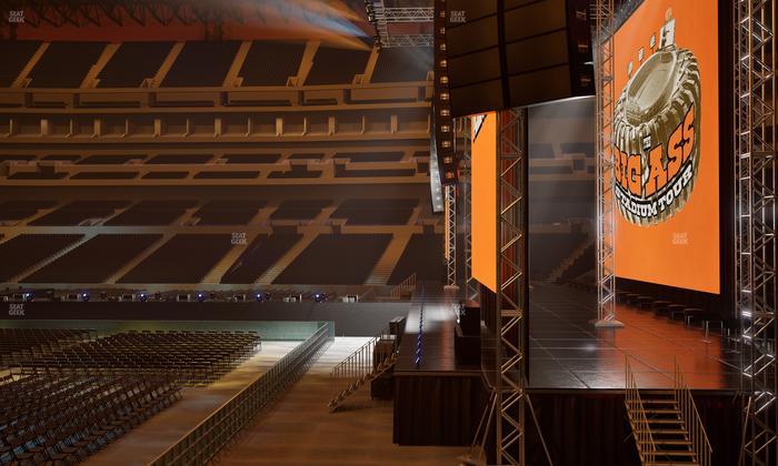 Lucas Oil Stadium - Section 109 Seat View