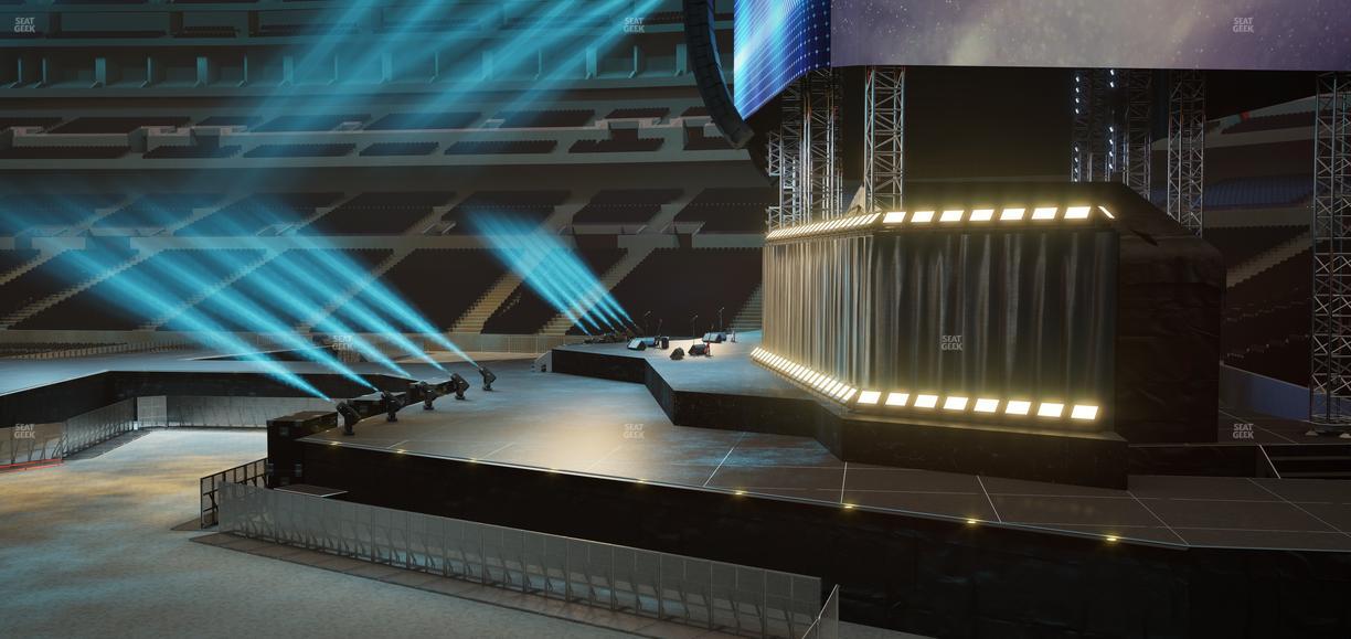 Lucas Oil Stadium - Section 109 Seat View