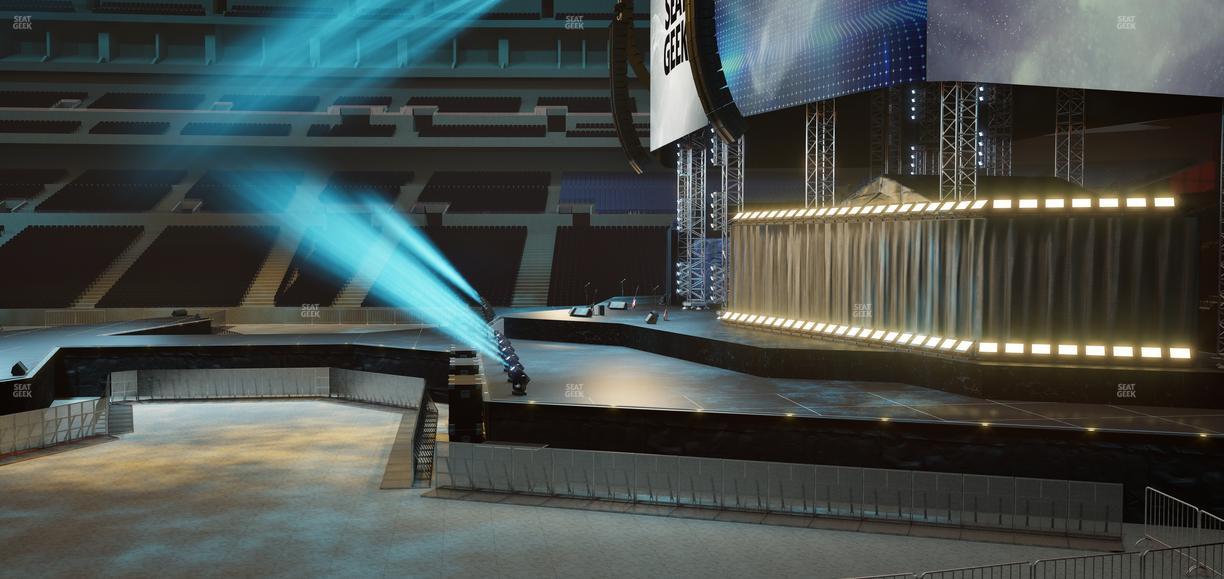 Lucas Oil Stadium - Section 110 Seat View