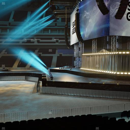 Lucas Oil Stadium - Section 110 Seat View