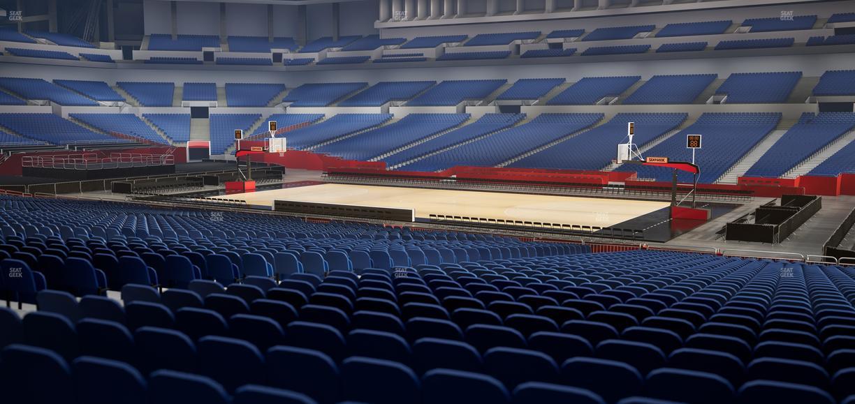 Lucas Oil Stadium - Section 110 Seat View