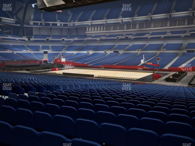 Lucas Oil Stadium - Section 110 Seat View