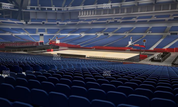 Lucas Oil Stadium - Section 110 Seat View