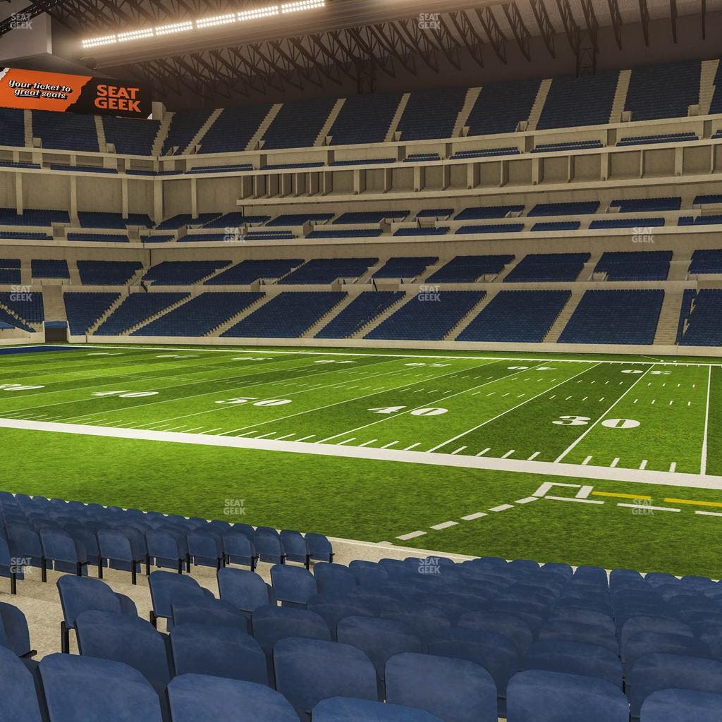 Lucas Oil Stadium - Section 111 Seat View