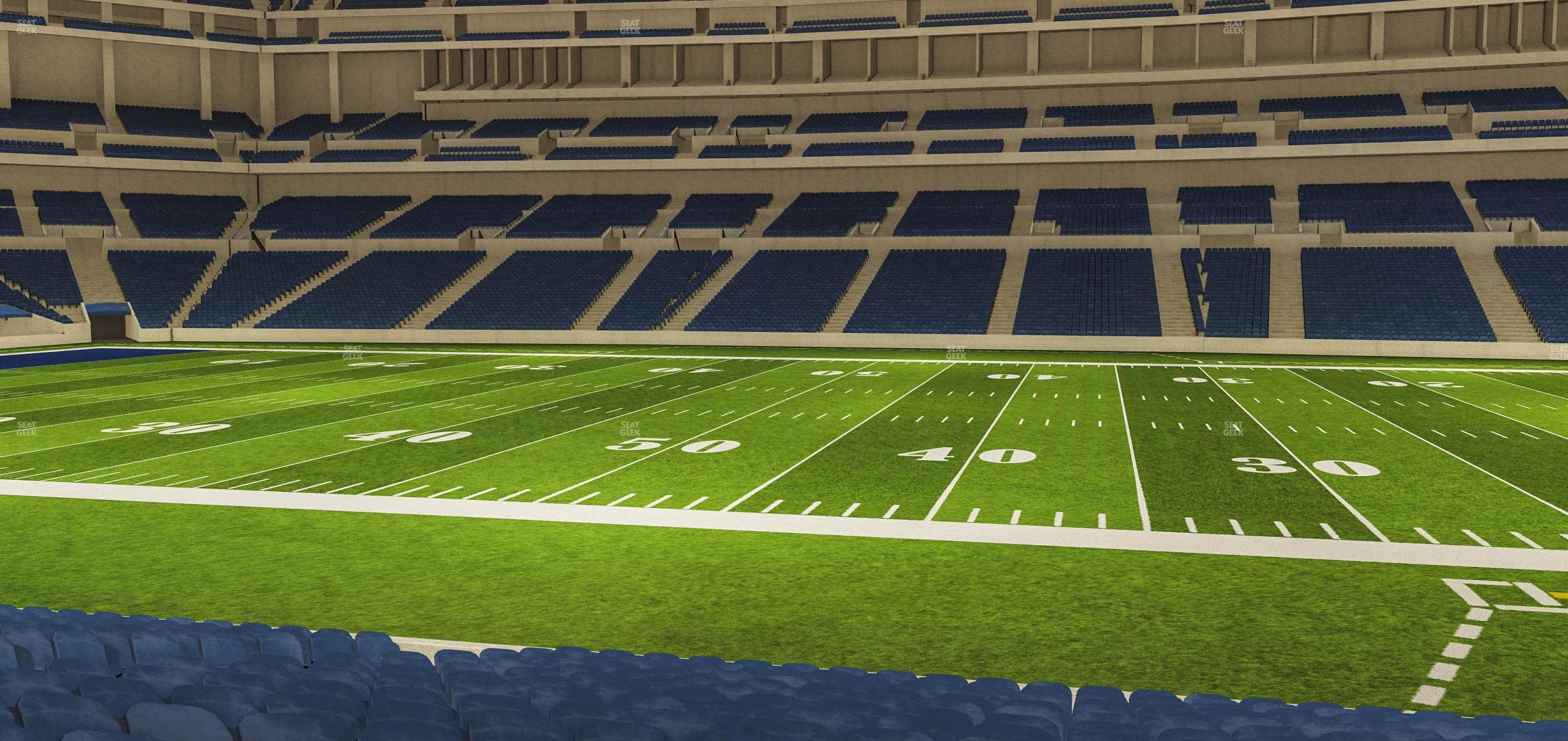Lucas Oil Stadium - Section 112 Seat View