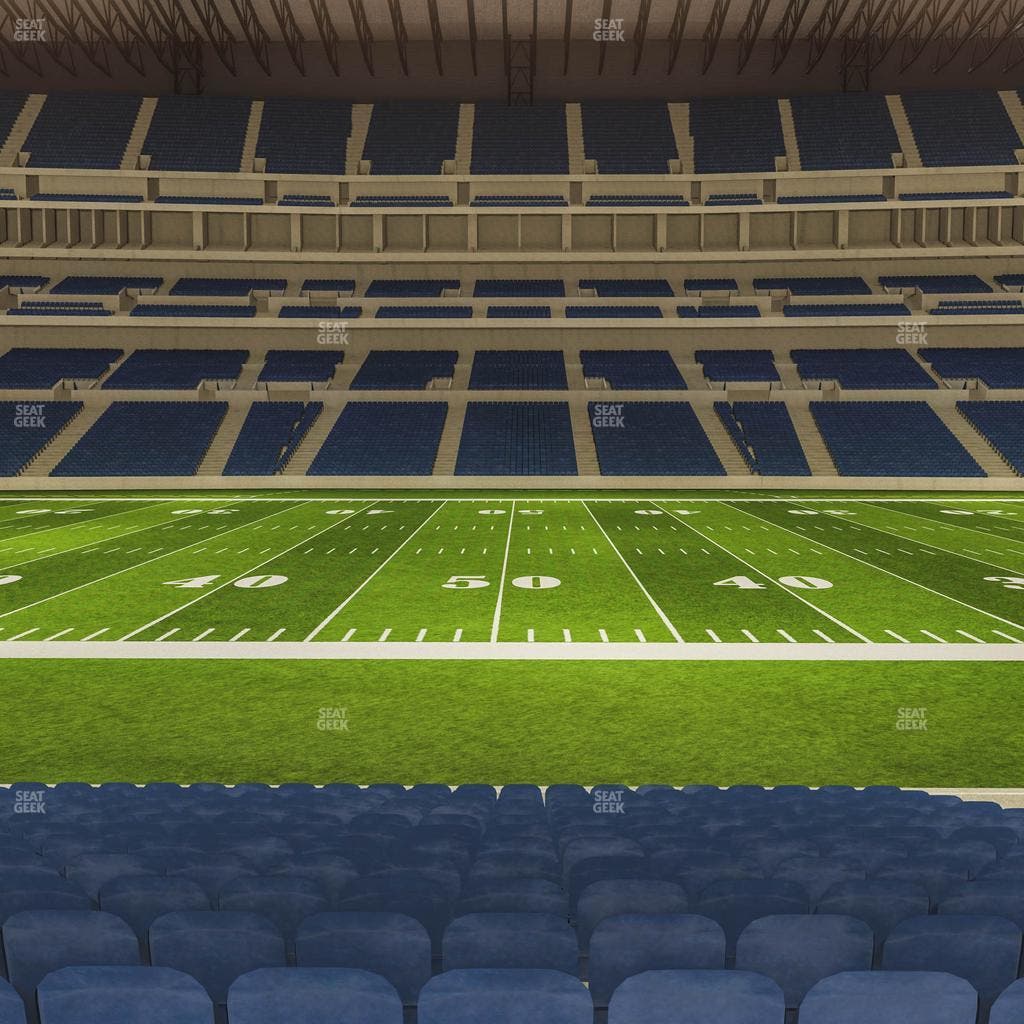 Lucas Oil Stadium - Section 113 Seat View