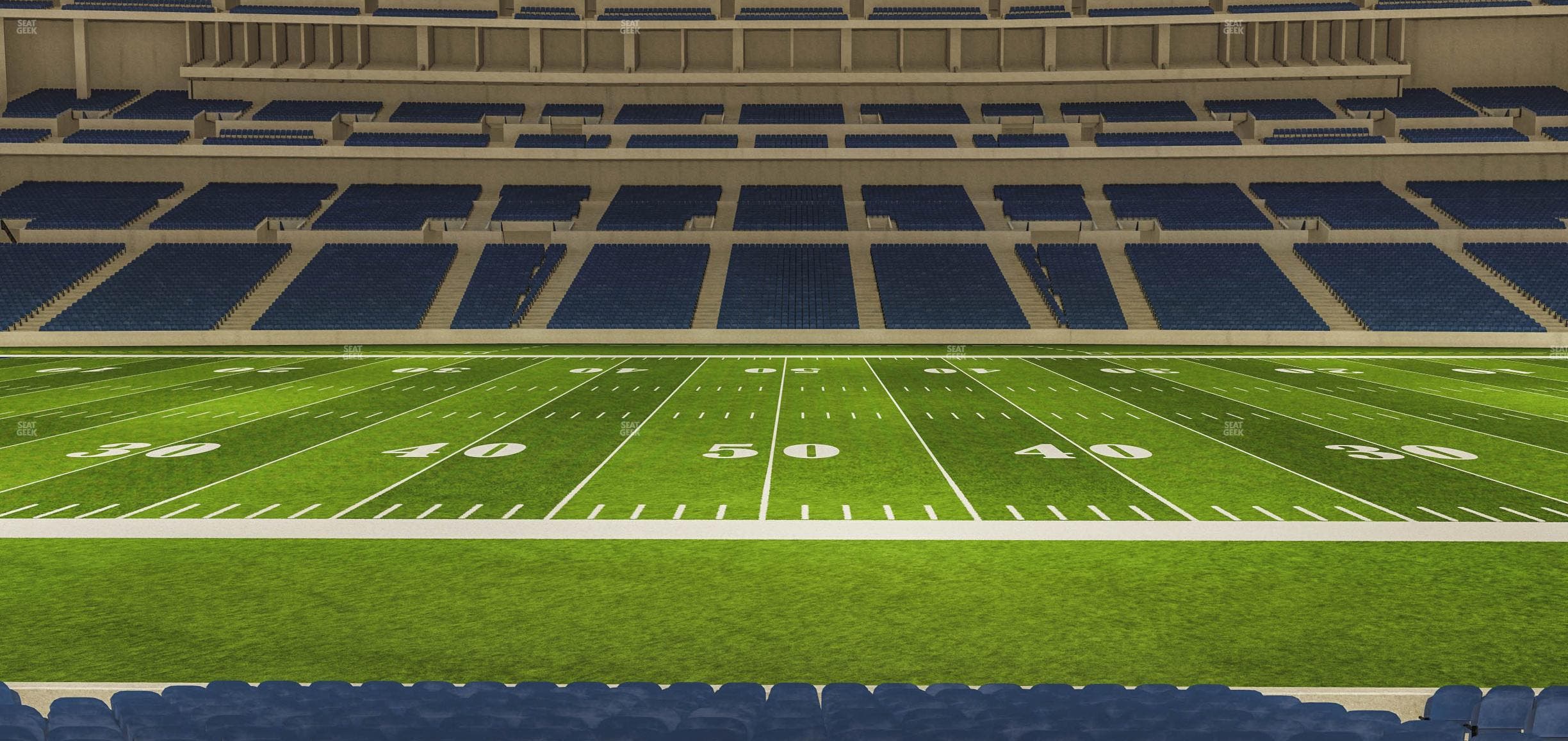 Lucas Oil Stadium - Section 113 Seat View