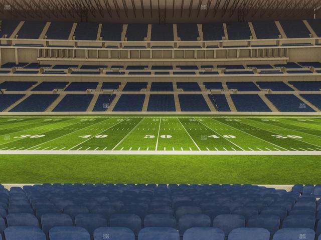 Lucas Oil Stadium - Section 113 Seat View