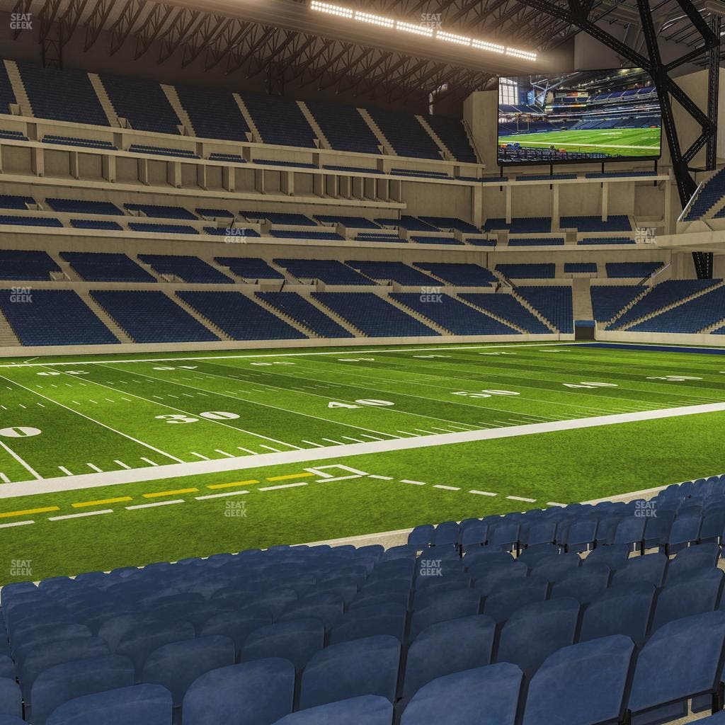 Lucas Oil Stadium - Section 116 Seat View