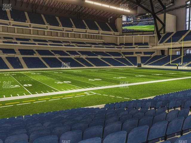 Lucas Oil Stadium - Section 116 Seat View