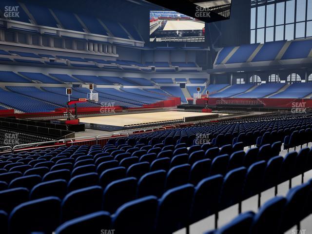 Lucas Oil Stadium - Section 117 Seat View