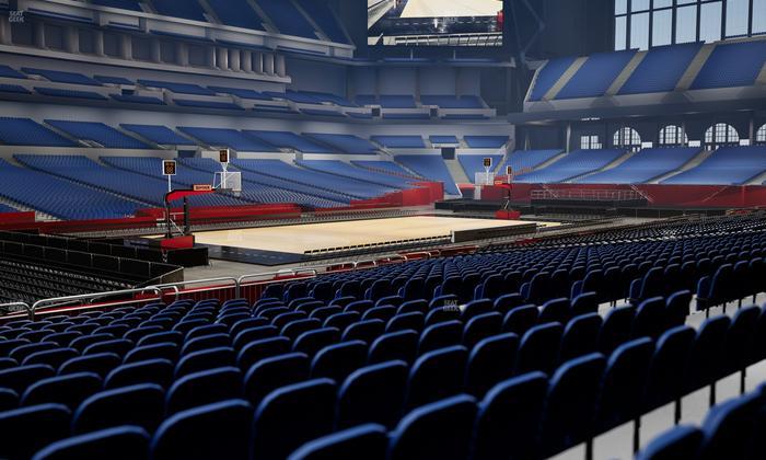 Lucas Oil Stadium - Section 117 Seat View