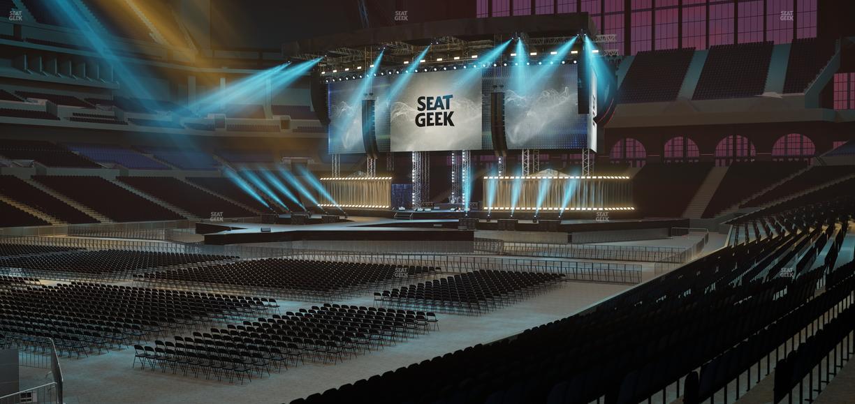 Lucas Oil Stadium - Section 117 Seat View