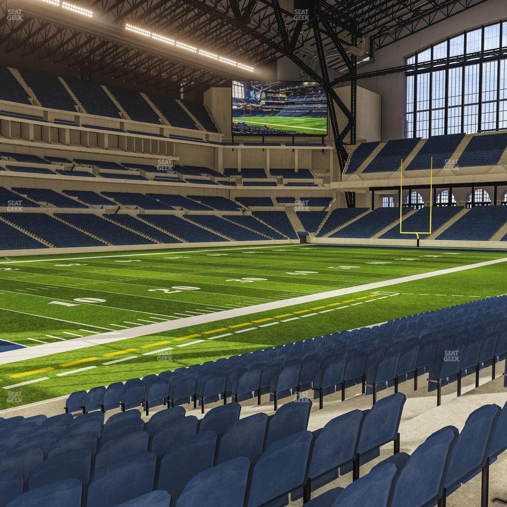 Lucas Oil Stadium - Section 118 Seat View