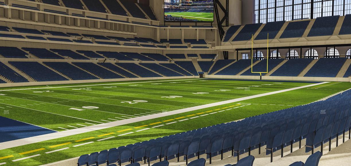 Lucas Oil Stadium - Section 118 Seat View