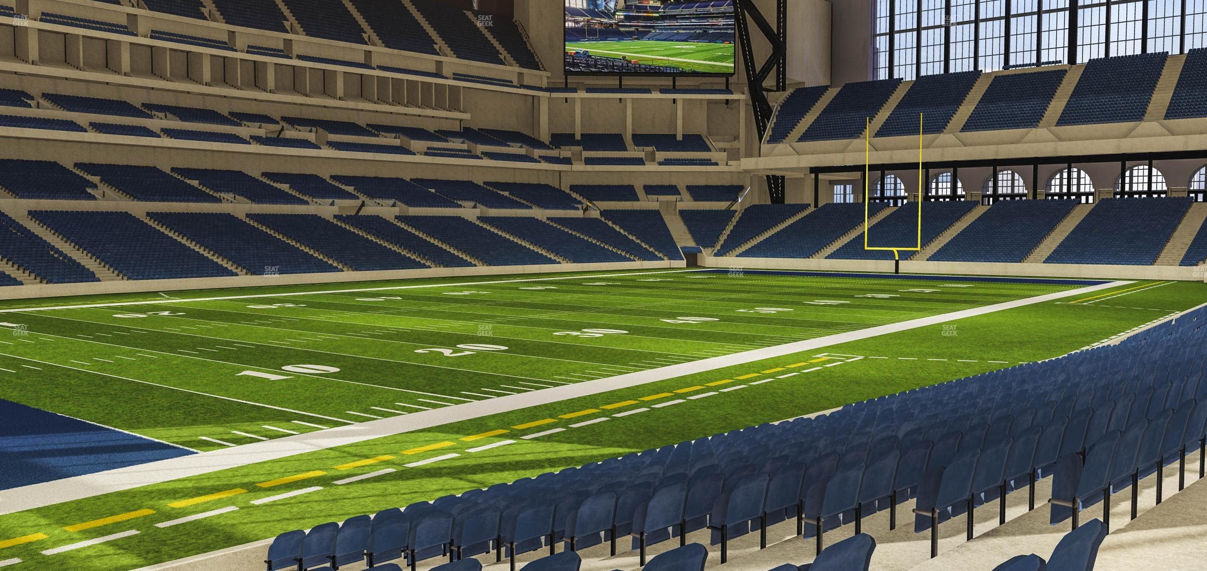 Lucas Oil Stadium - Section 118 Seat View