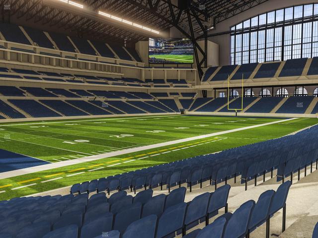 Lucas Oil Stadium - Section 118 Seat View