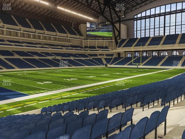 Lucas Oil Stadium - Section 118 Seat View