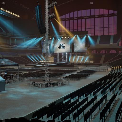 Lucas Oil Stadium - Section 121 Seat View