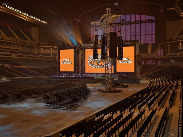 Lucas Oil Stadium - Section 121 Seat View Lucas Oil Stadium - Section 121 Seat View