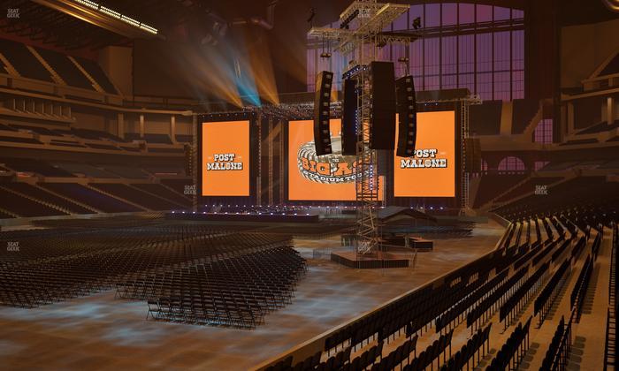Lucas Oil Stadium - Section 121 Seat View