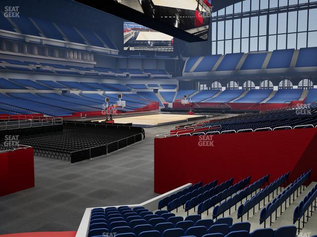Lucas Oil Stadium - Section 121 Seat View