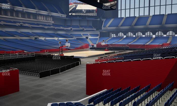 Lucas Oil Stadium - Section 121 Seat View