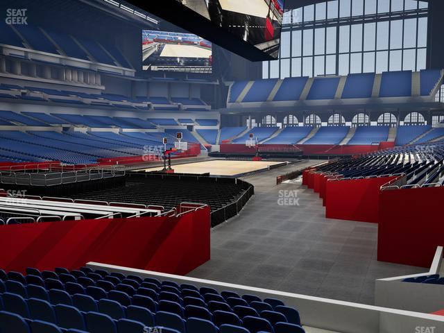 Lucas Oil Stadium - Section 124 Seat View