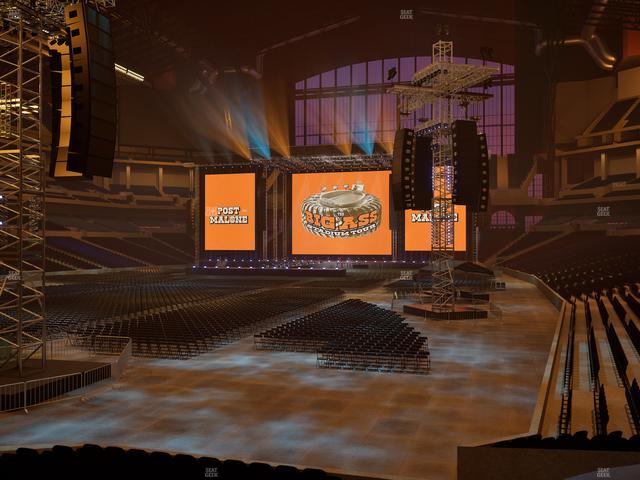 Lucas Oil Stadium - Section 124 Seat View Lucas Oil Stadium - Section 124 Seat View