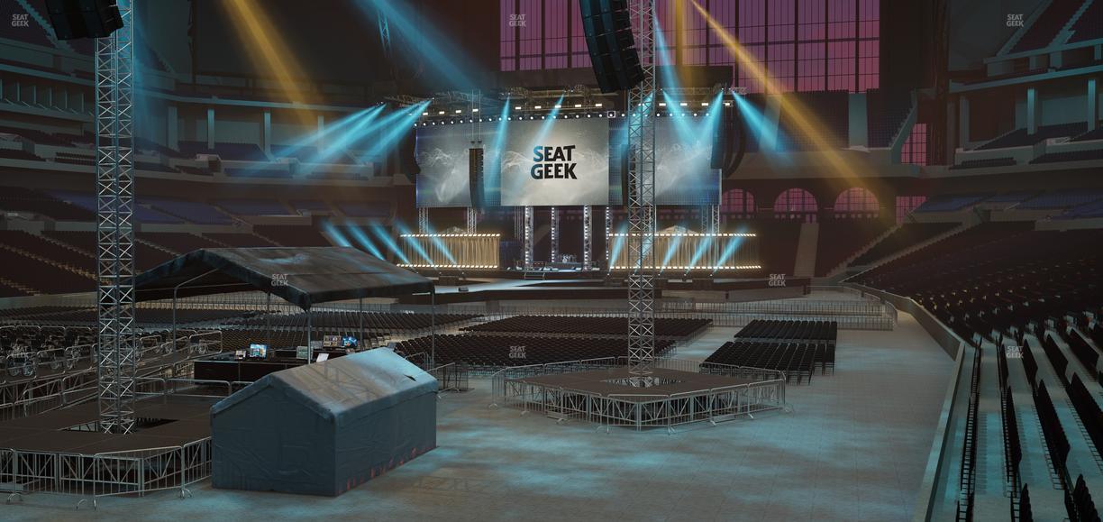 Lucas Oil Stadium - Section 124 Seat View