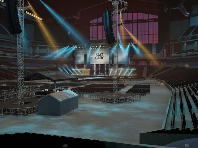 Lucas Oil Stadium - Section 124 Seat View Lucas Oil Stadium - Section 124 Seat View