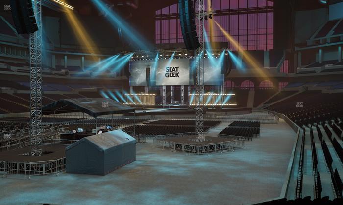 Lucas Oil Stadium - Section 124 Seat View