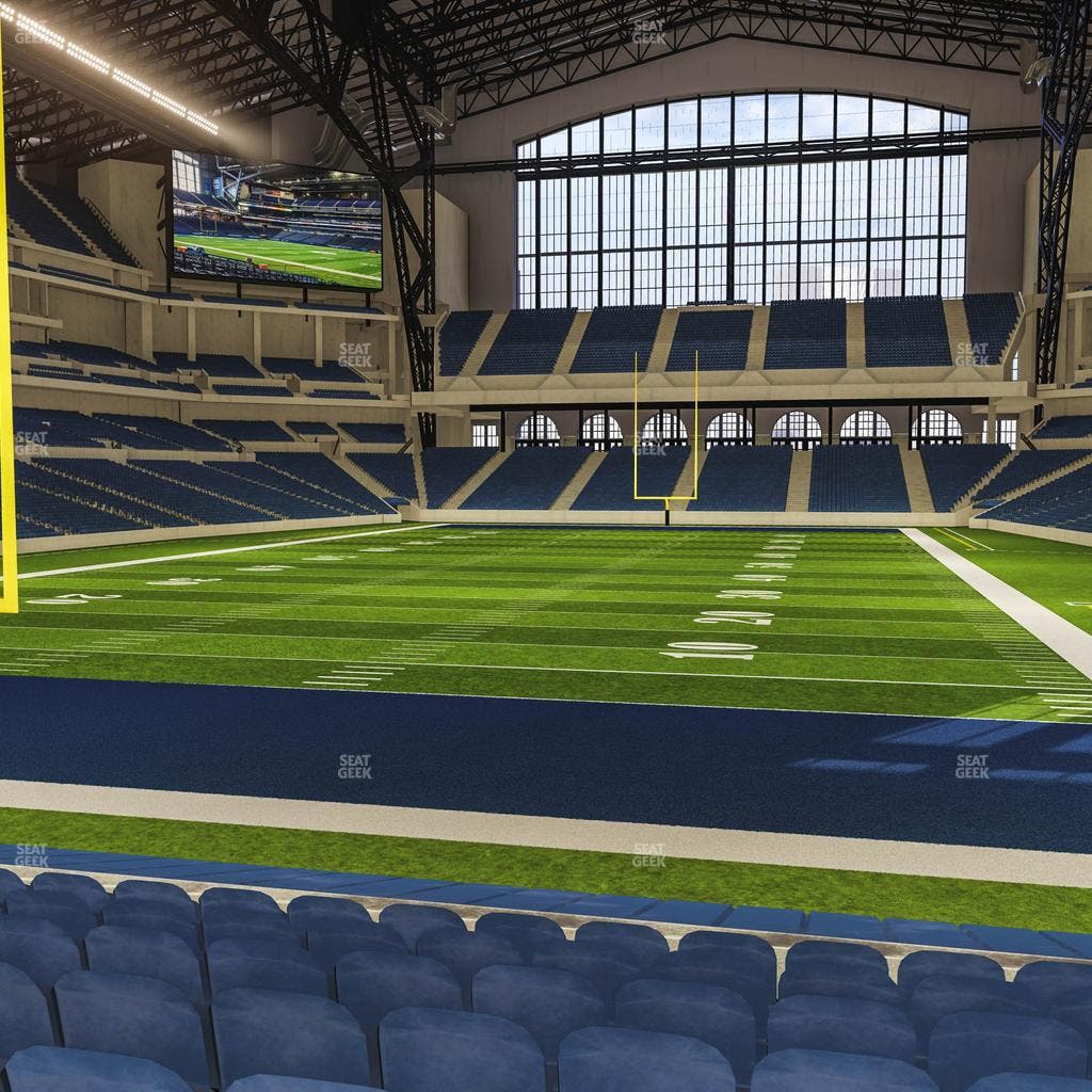 Lucas Oil Stadium - Section 125 Seat View