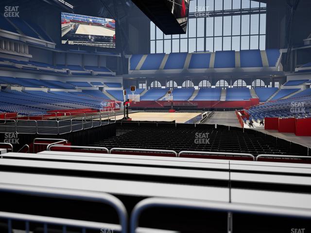 Lucas Oil Stadium - Section 125 Seat View