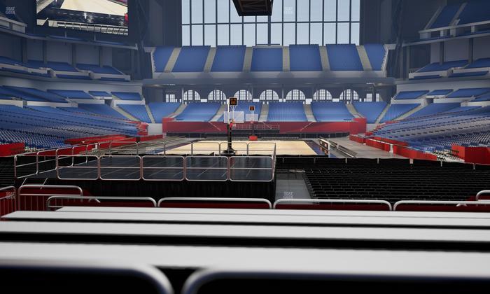 Lucas Oil Stadium - Section 126 Seat View